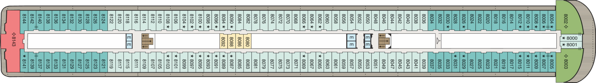 Deck 8 plan